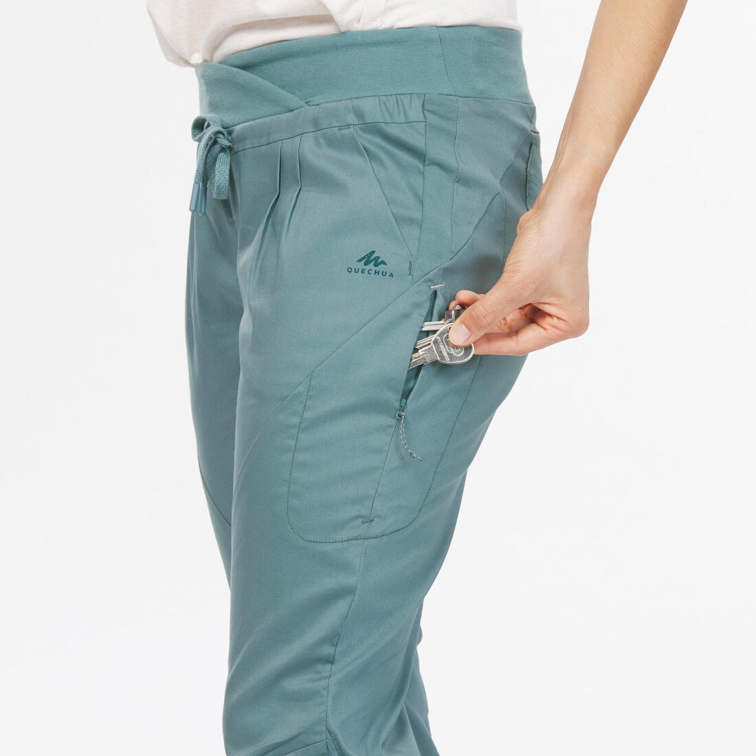 Pantalon de randonnée - NH500 Slim - Femme