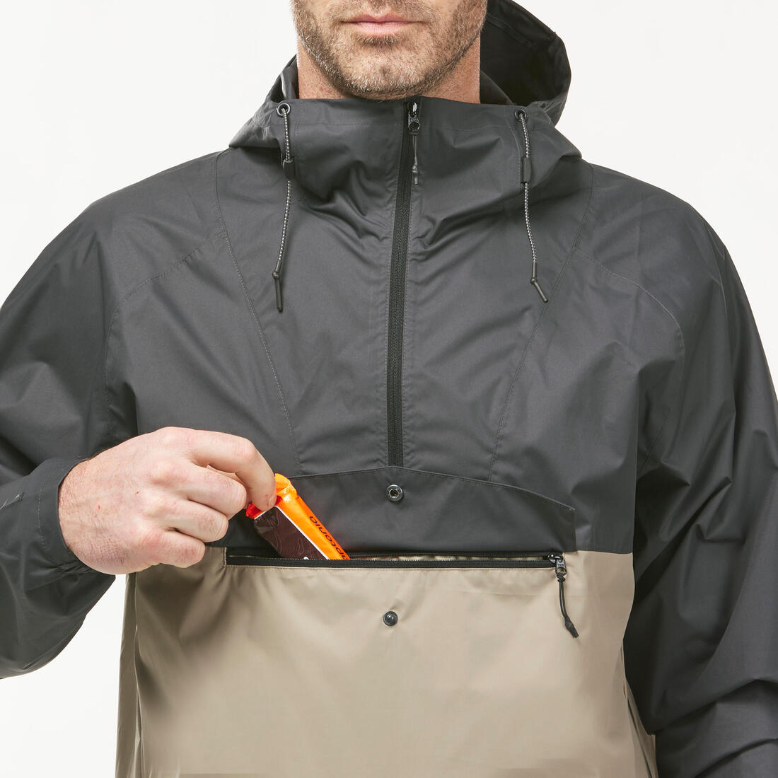 Veste imperméable de randonnée - NH150 imper - Homme