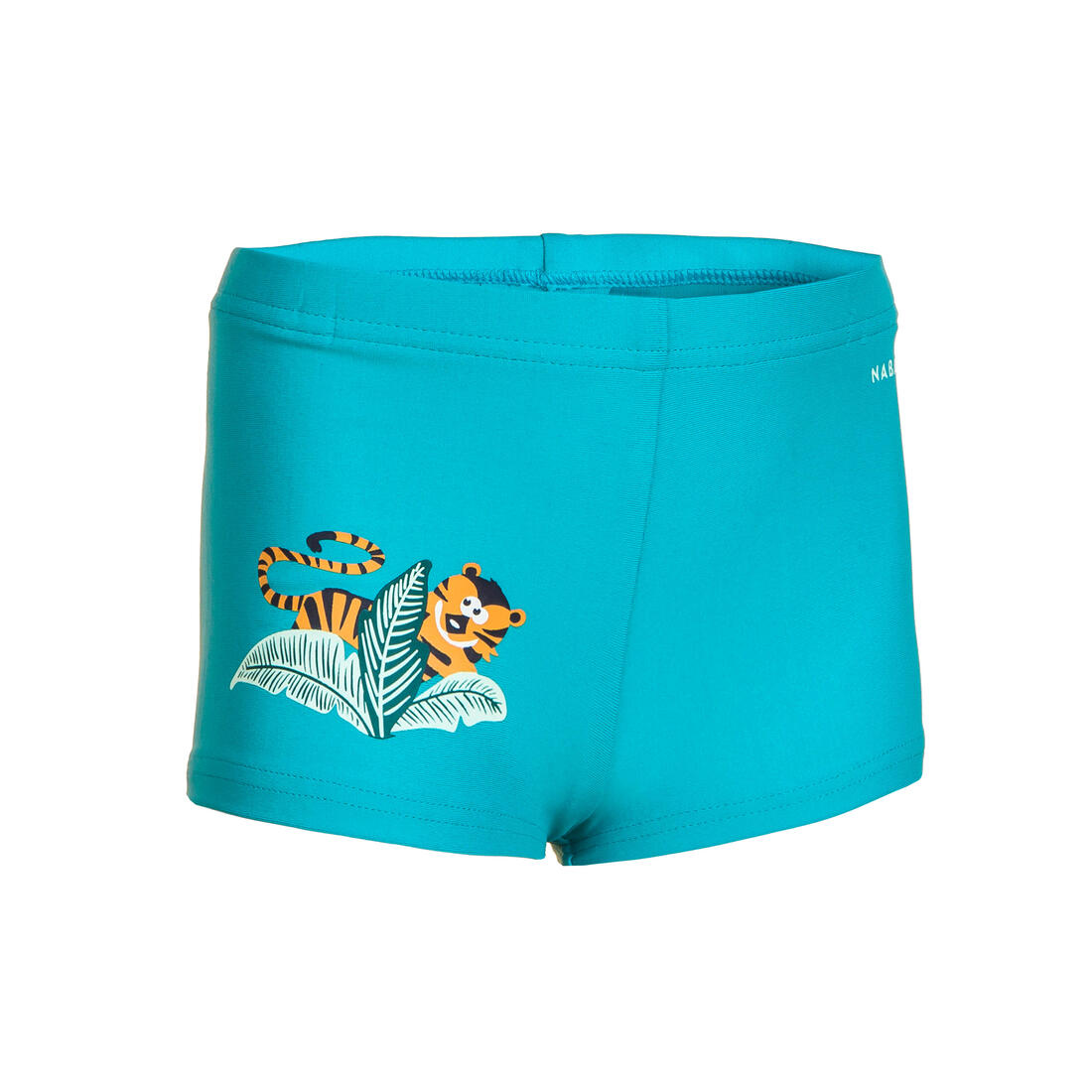 Boxer de bain bébé / enfant bleu imprimé crabes