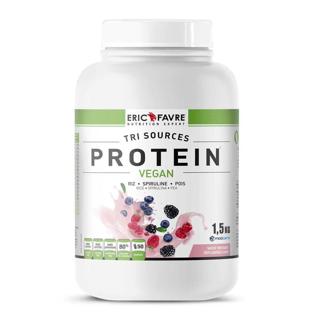 PROTEINE VEGAN TRIPLE BERRY