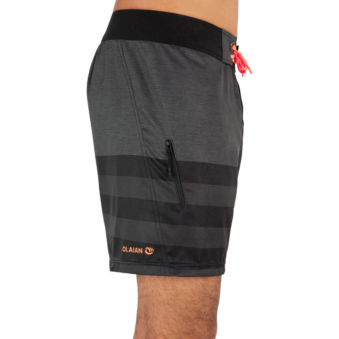 Surf boardshort court 500 lines green