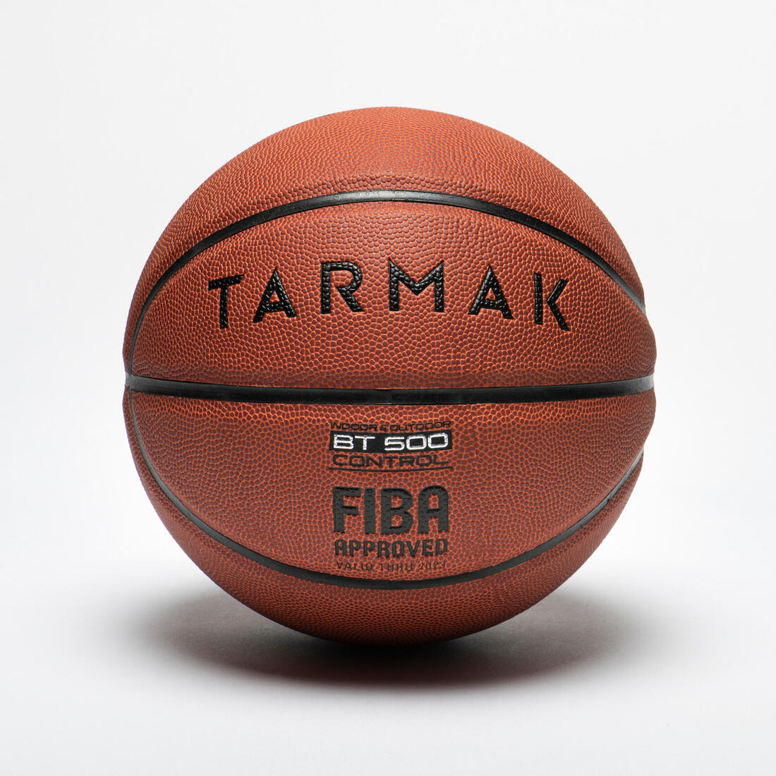 Ballon de basketball taille 6 - BT500 bleu orange