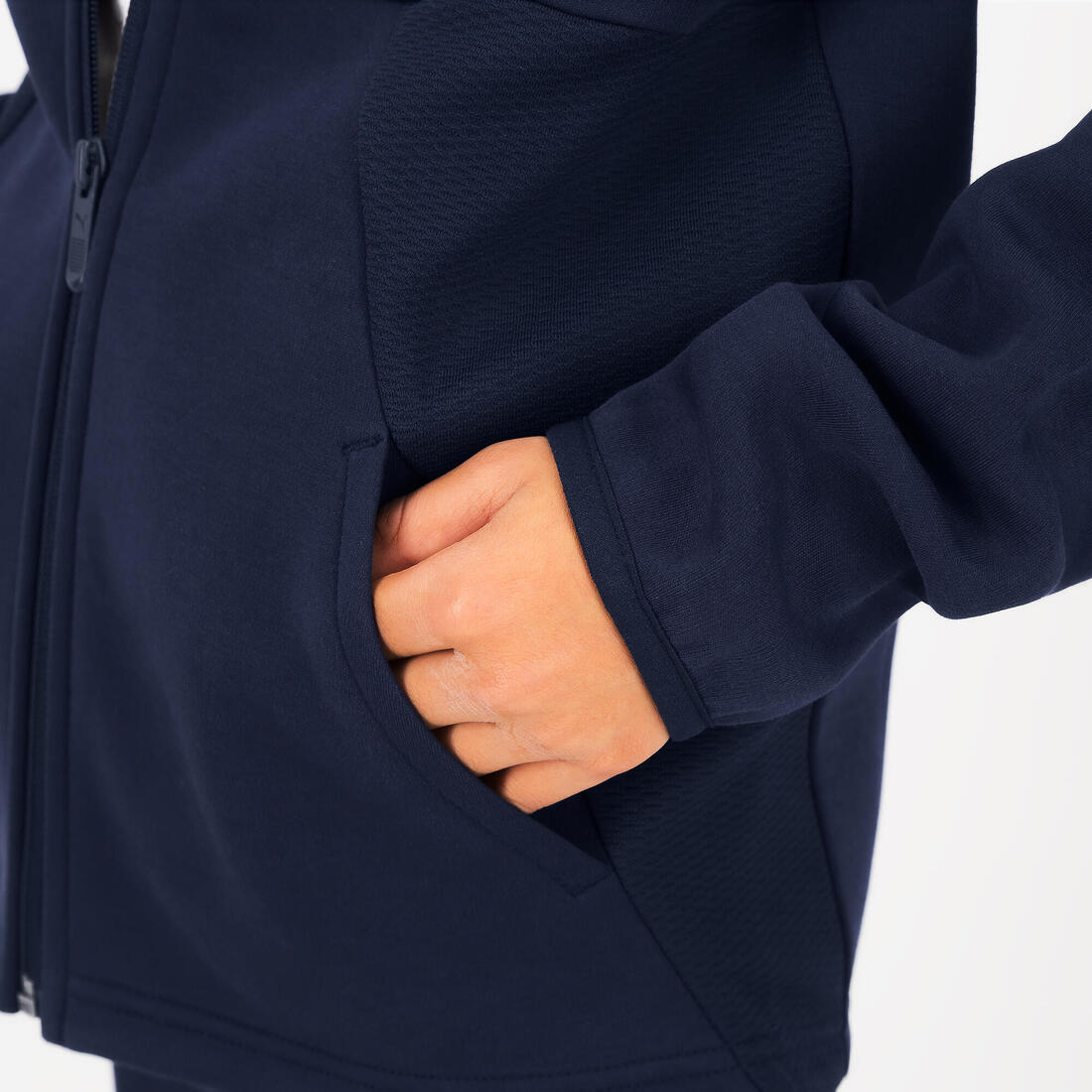 Veste à capuche Puma enfant - bleu