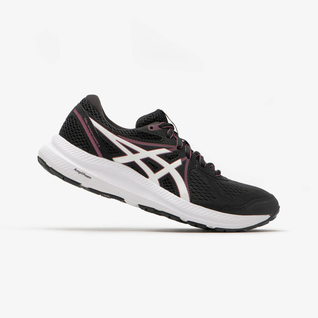 CHAUSSURE DE RUNNING FEMME ASICS - GEL WINDHAWK NOIR ROSE