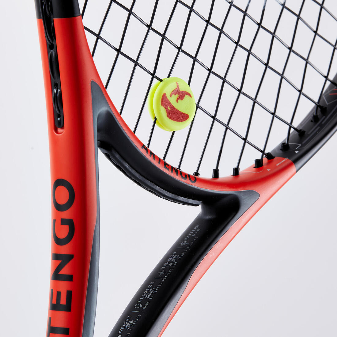 Antivibrateur de Tennis - FUN *2 rouge jaune