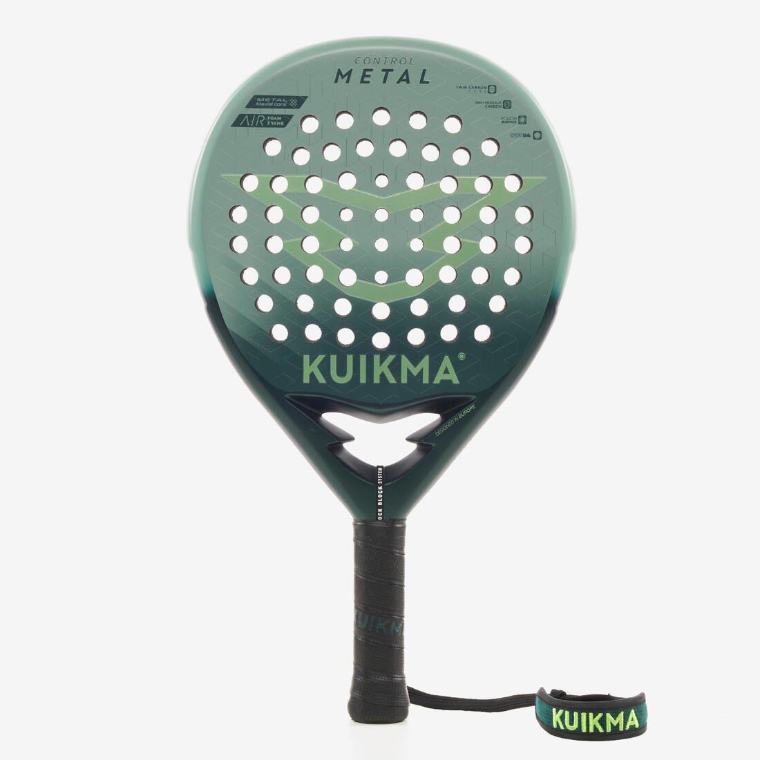 Raquette de padel adulte - kuikma control metal