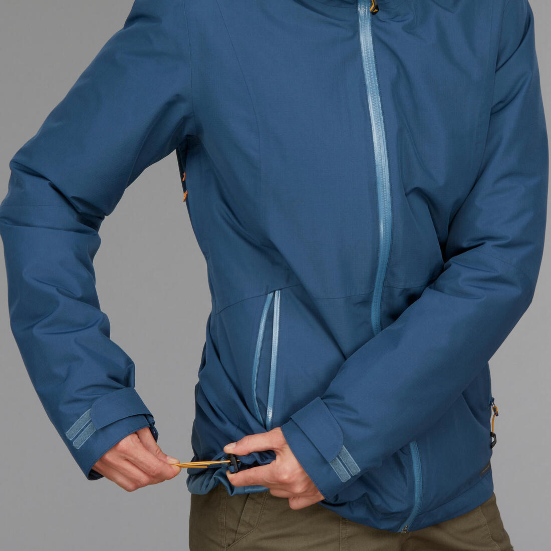 Veste 3en1 imperméable de trek voyage - Travel 500 -8 °C - Femme