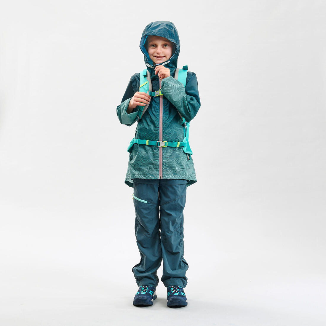 Veste imperméable de randonnée - MH150 - enfant 7-15 ans