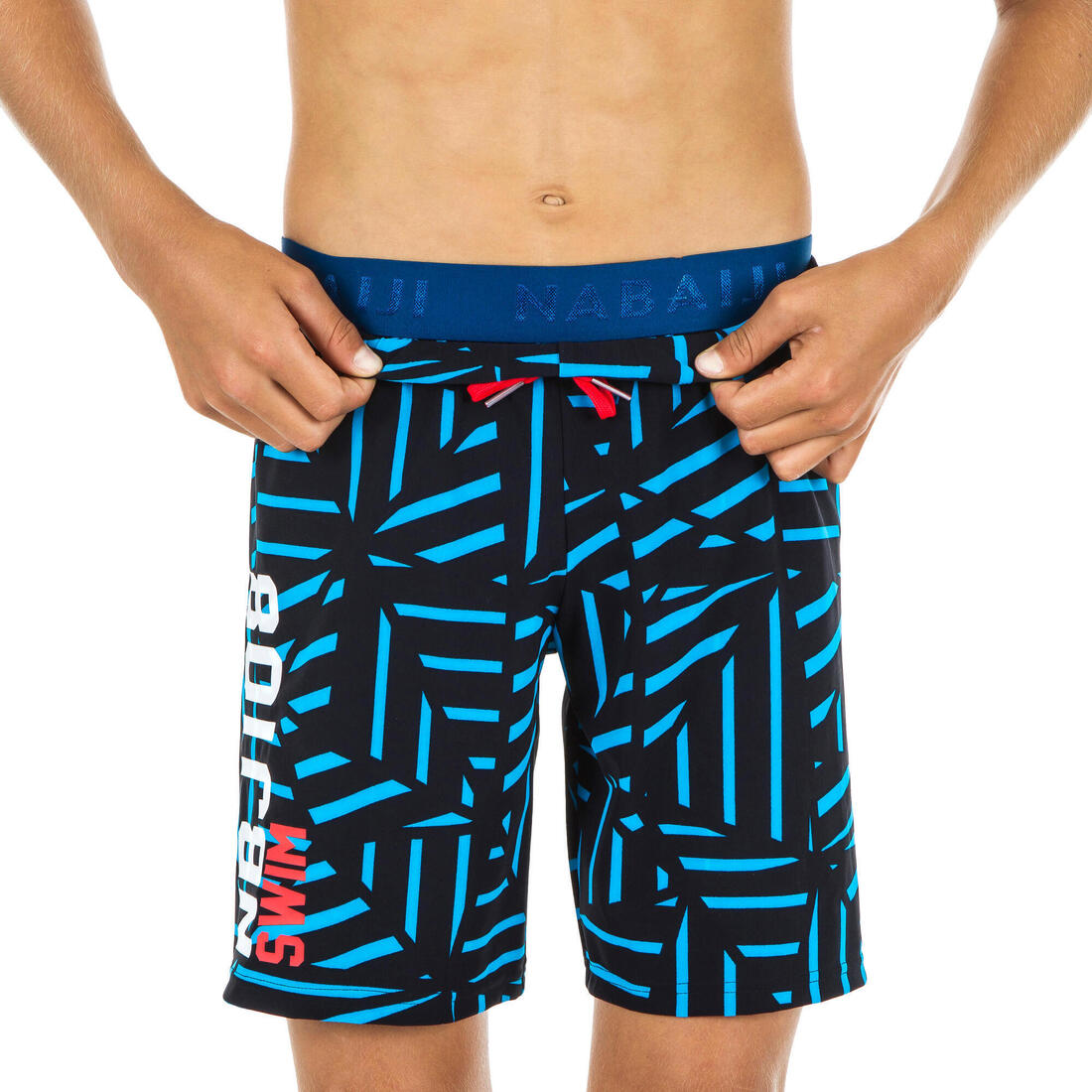 Maillot De Bain Short Natation Garçon - 100 Long - All Jo