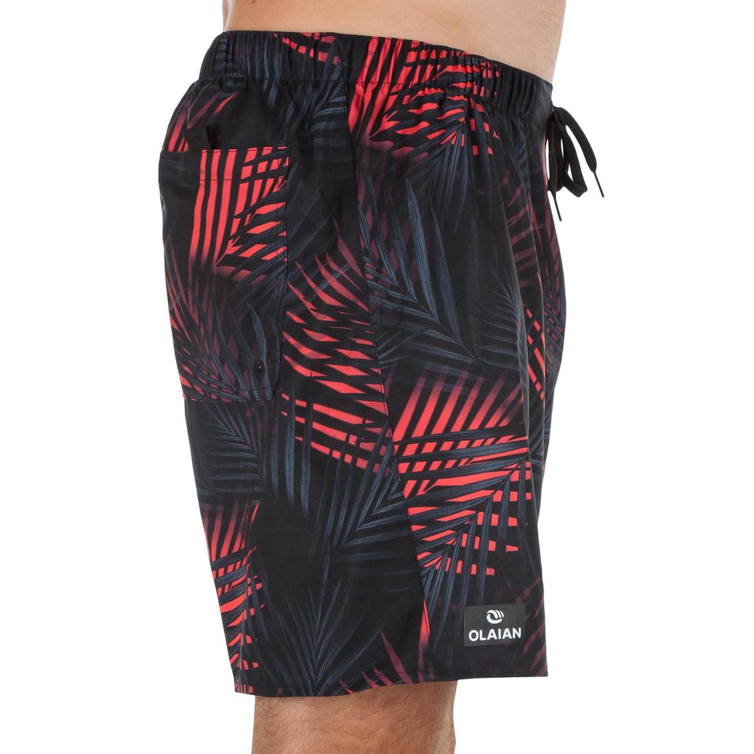 Surf boardshort court 100 Palm Black