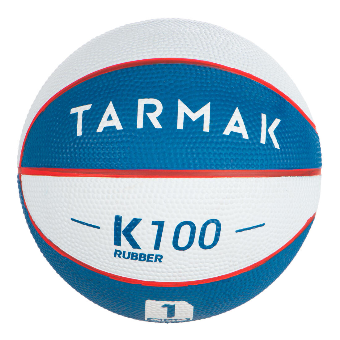 Mini ballon de basketball taille 1 Enfant - K100 Rubber