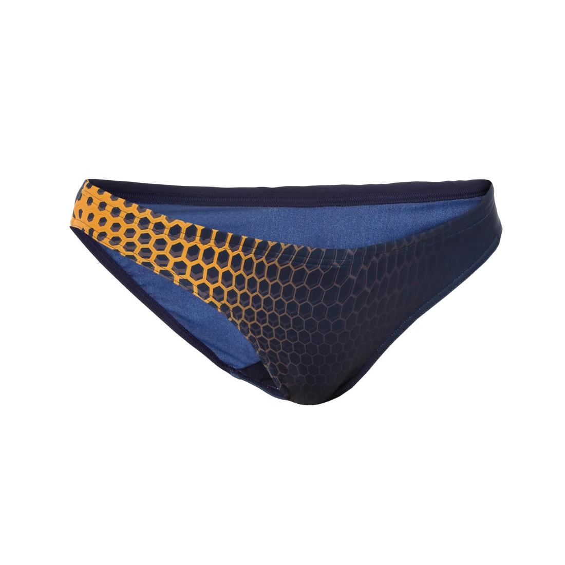 Bas de maillot de bain de natation femme Jana bleu et