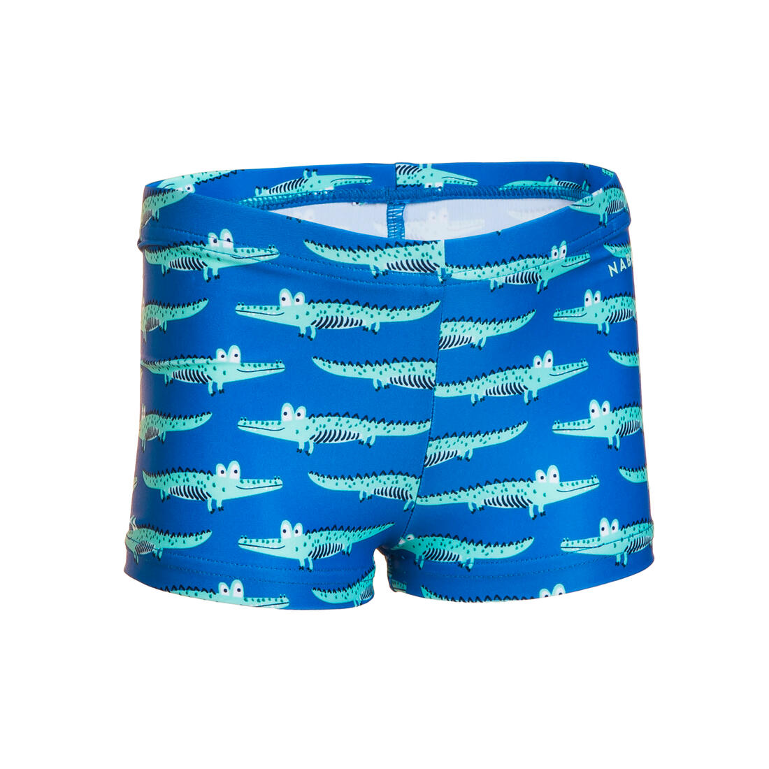 Boxer de bain bébé / enfant bleu imprimé crabes