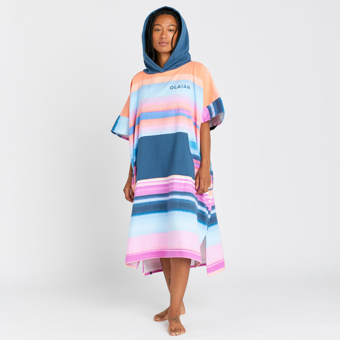 Poncho surf Adulte à partir de 150 cm - 500 Sunset