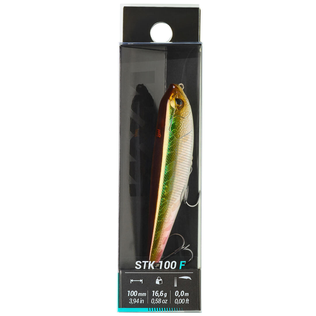 POISSON NAGEUR STICKBAIT WXM STK 100 F FIRETIGER