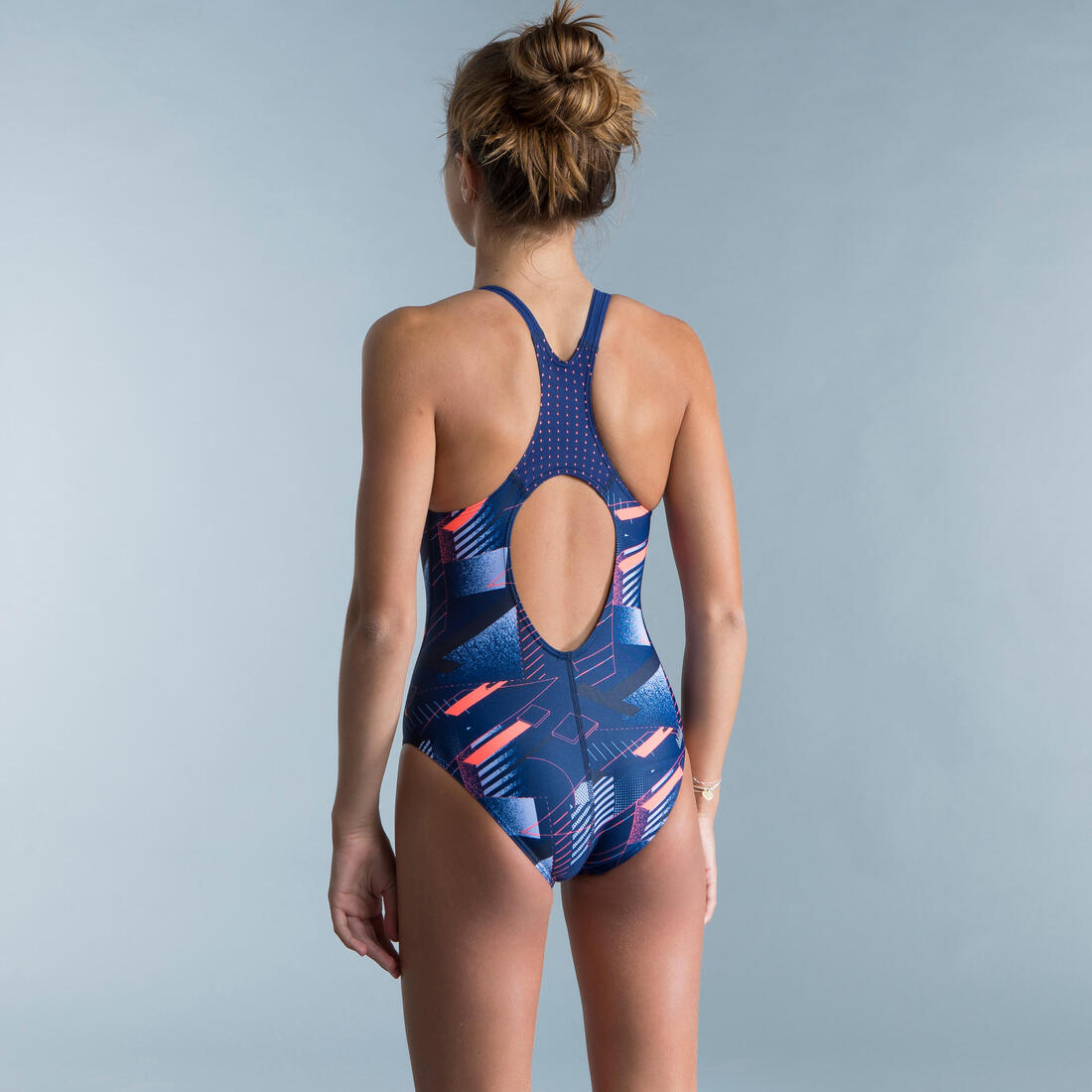 Maillot de bain de natation une pièce fille Kamyleon Star