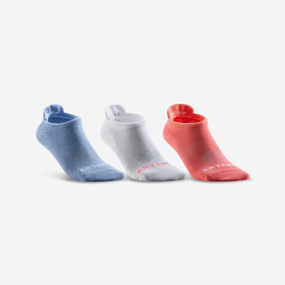 CHAUSSETTES DE SPORT BASSES ARTENGO RS 160 LOT DE 3