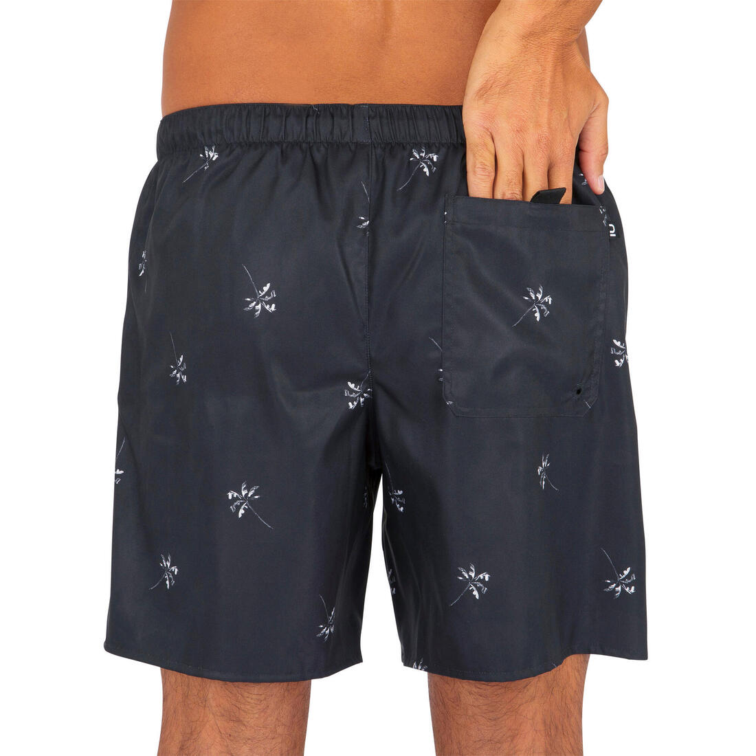 Surf boardshort court 100 Palm Black