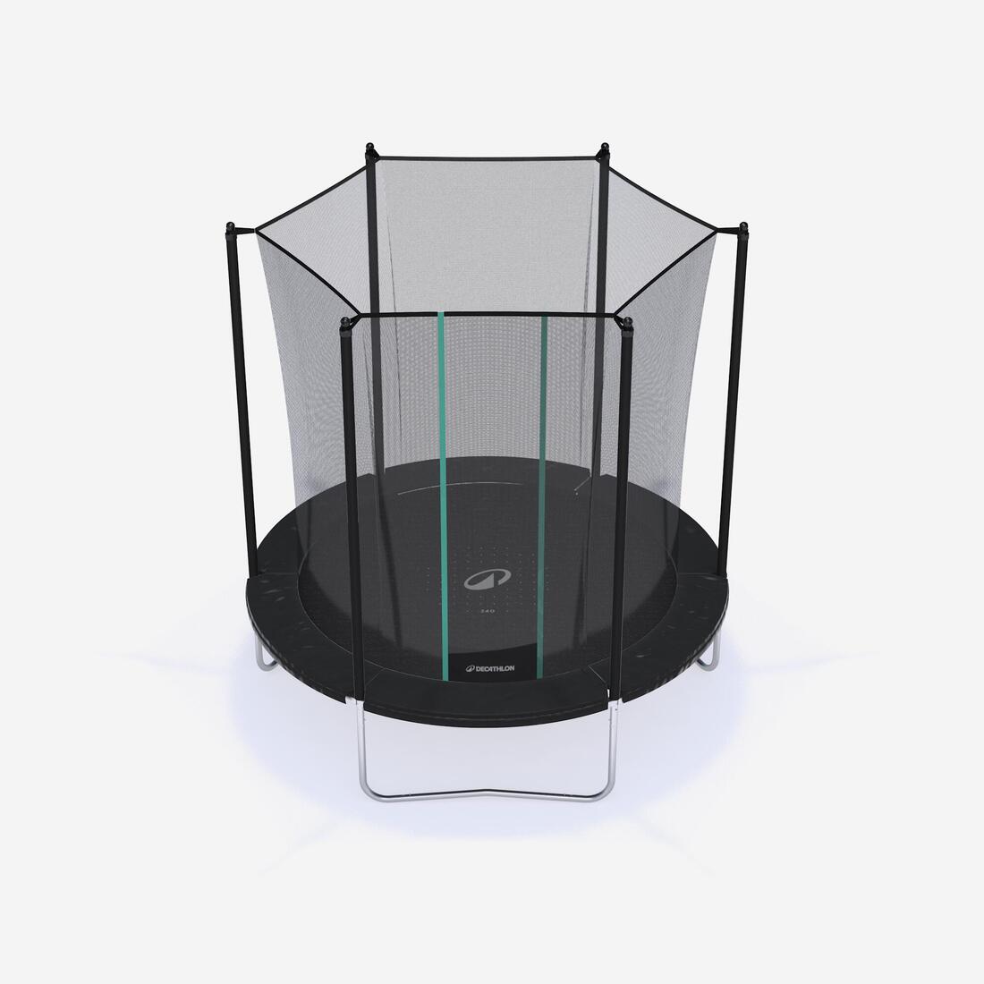 Trampoline 240 avec filet de protection - Montage sans outil