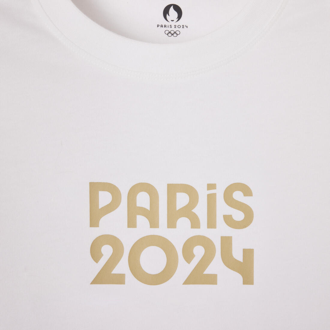 T-shirt manches courtes Paris 2024 Celebrate essentiel adulte