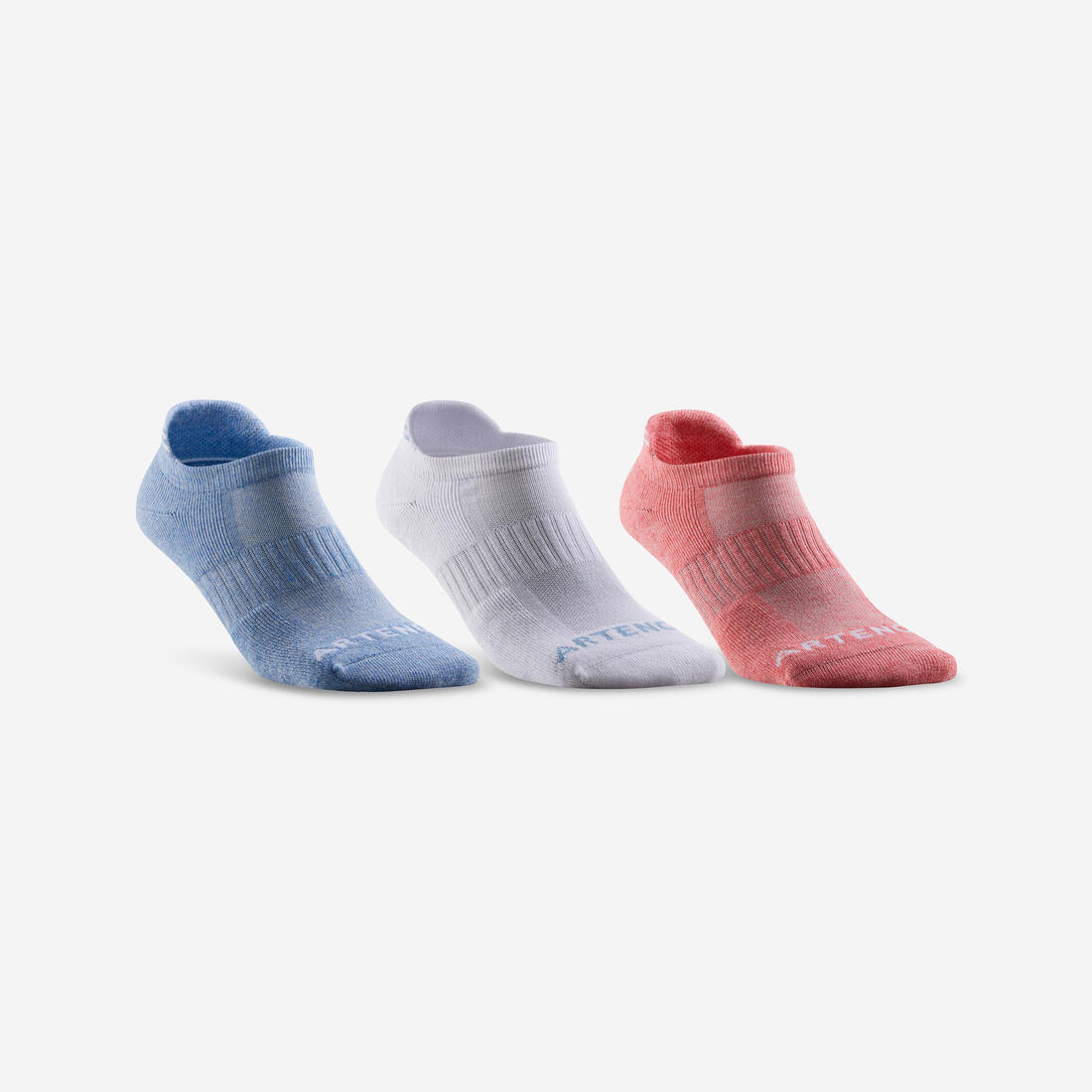 CHAUSSETTES DE SPORT BASSES ARTENGO RS 500 LOT DE 3