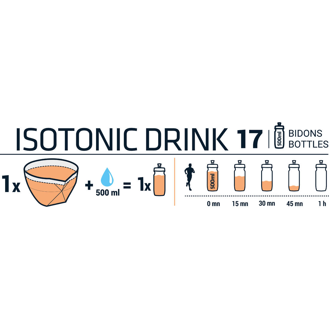 Boisson isotonique poudre ISO 650g