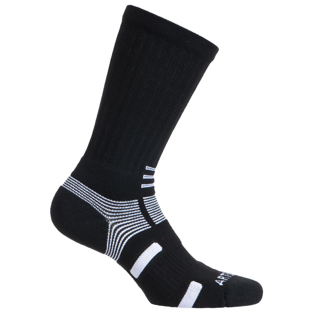 CHAUSSETTES DE SPORT HAUTES ARTENGO RS 560 LOT DE 3