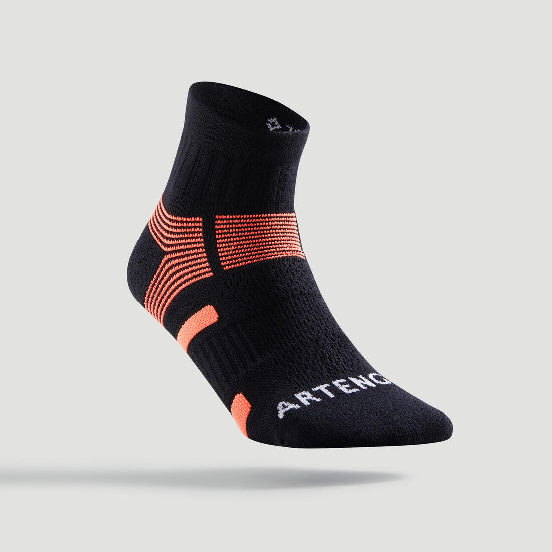 CHAUSSETTES DE SPORT MI-HAUTES ARTENGO RS 560 LOT DE 3