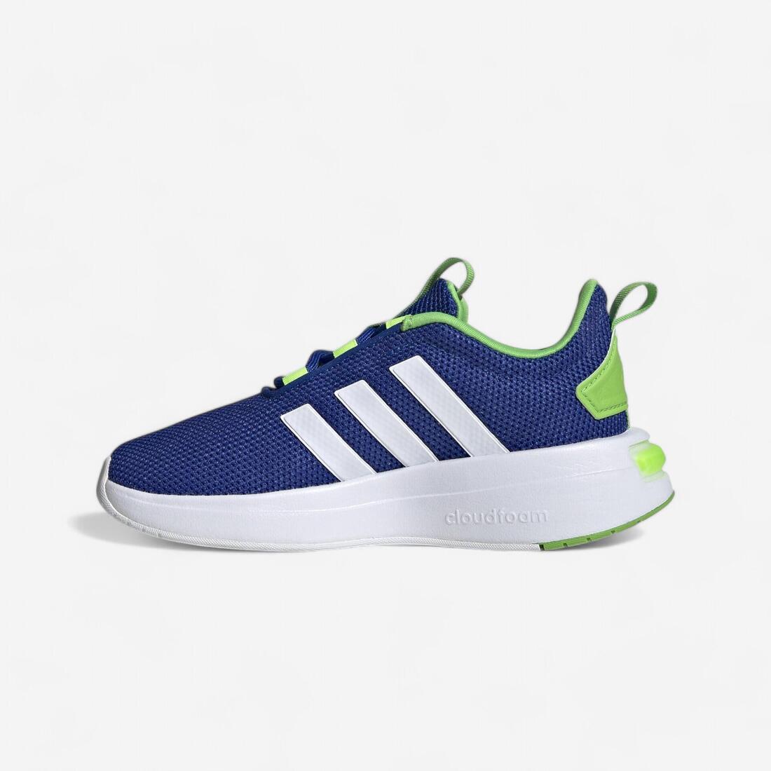 CHAUSSURES RACER TR23 ADIDAS ENFANT BLEU BLANC JAUNE