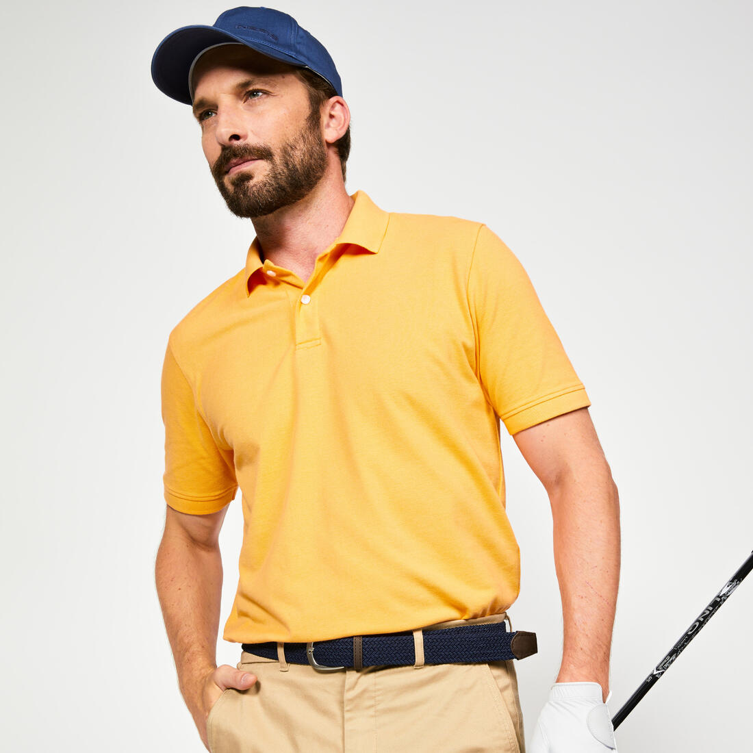 Polo de golf en coton manches courtes Homme - MW500