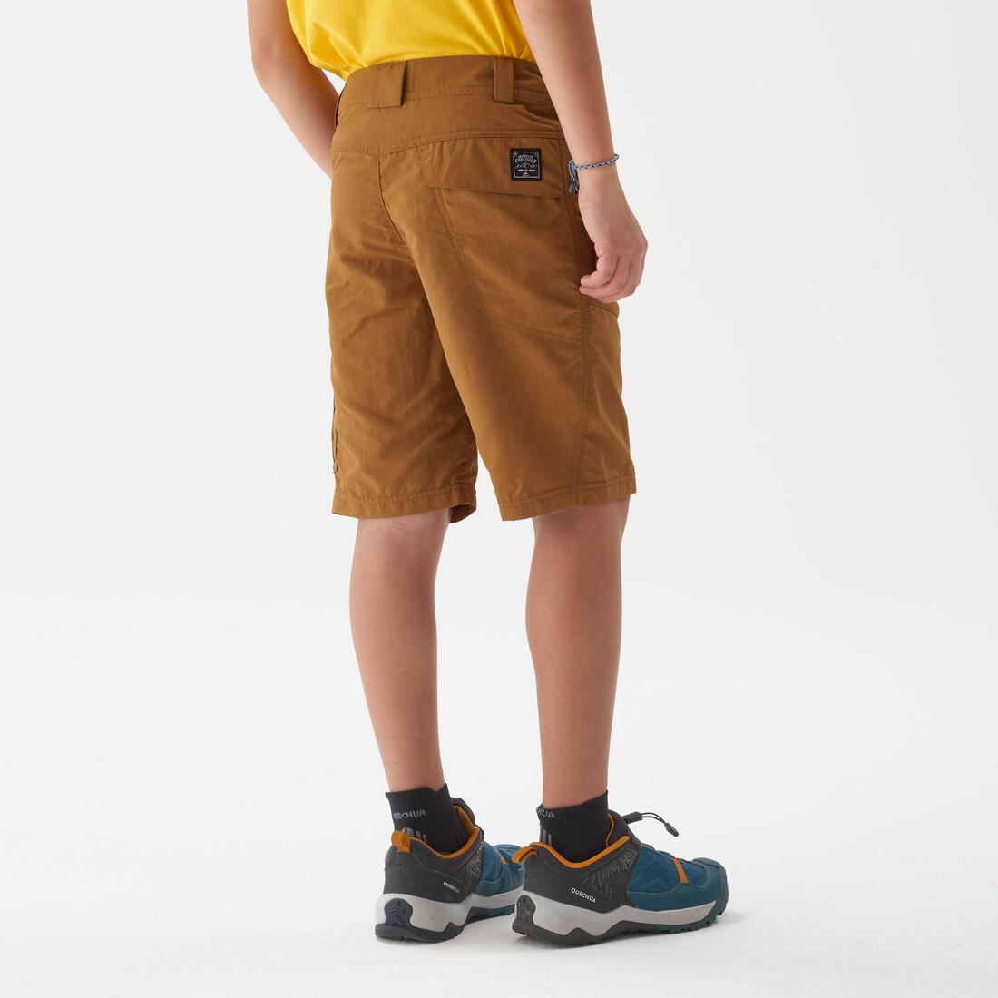 Short de randonnée - MH500 navy - enfant 7-15 ans