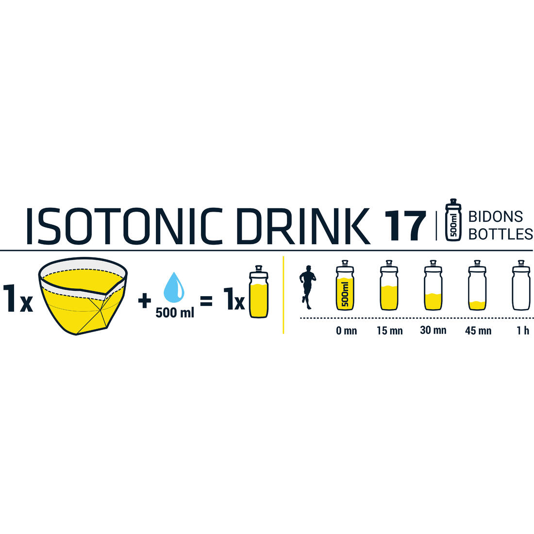 Boisson isotonique poudre ISO 650g