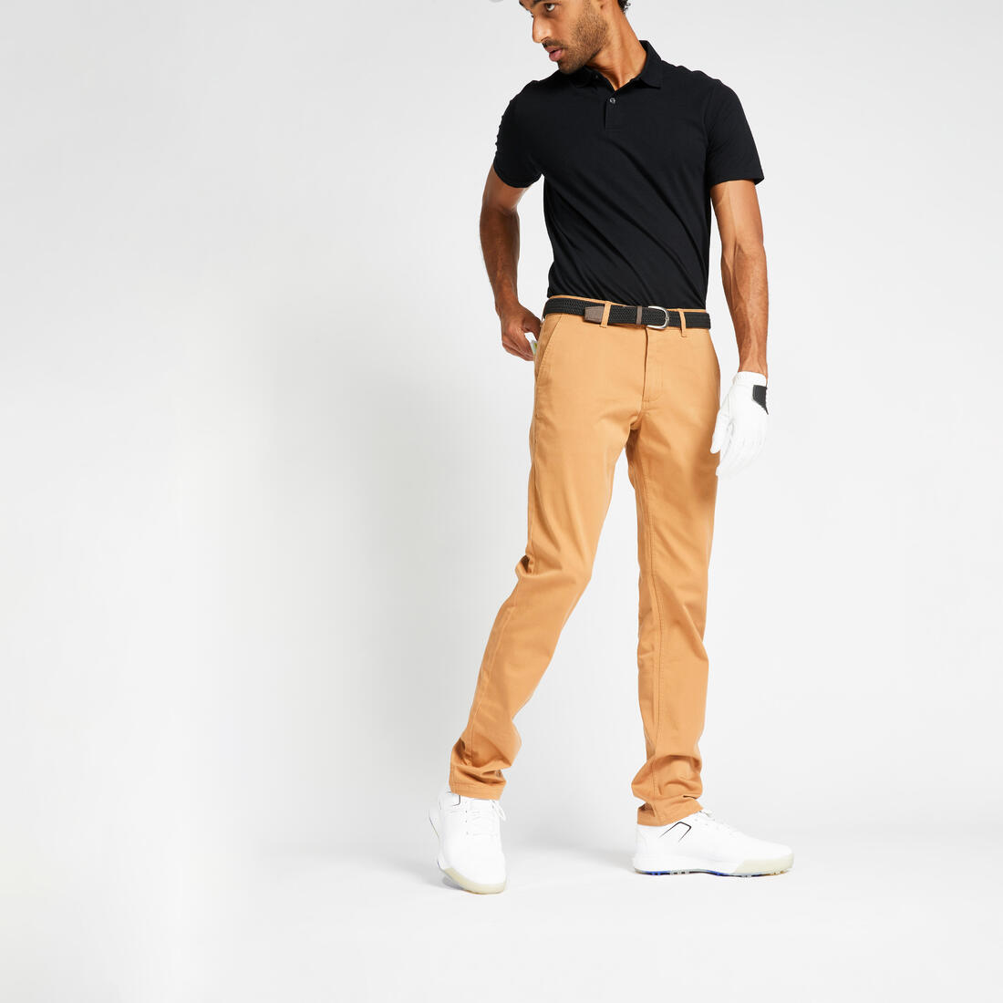 Pantalon golf Homme - MW500 rouge foncé