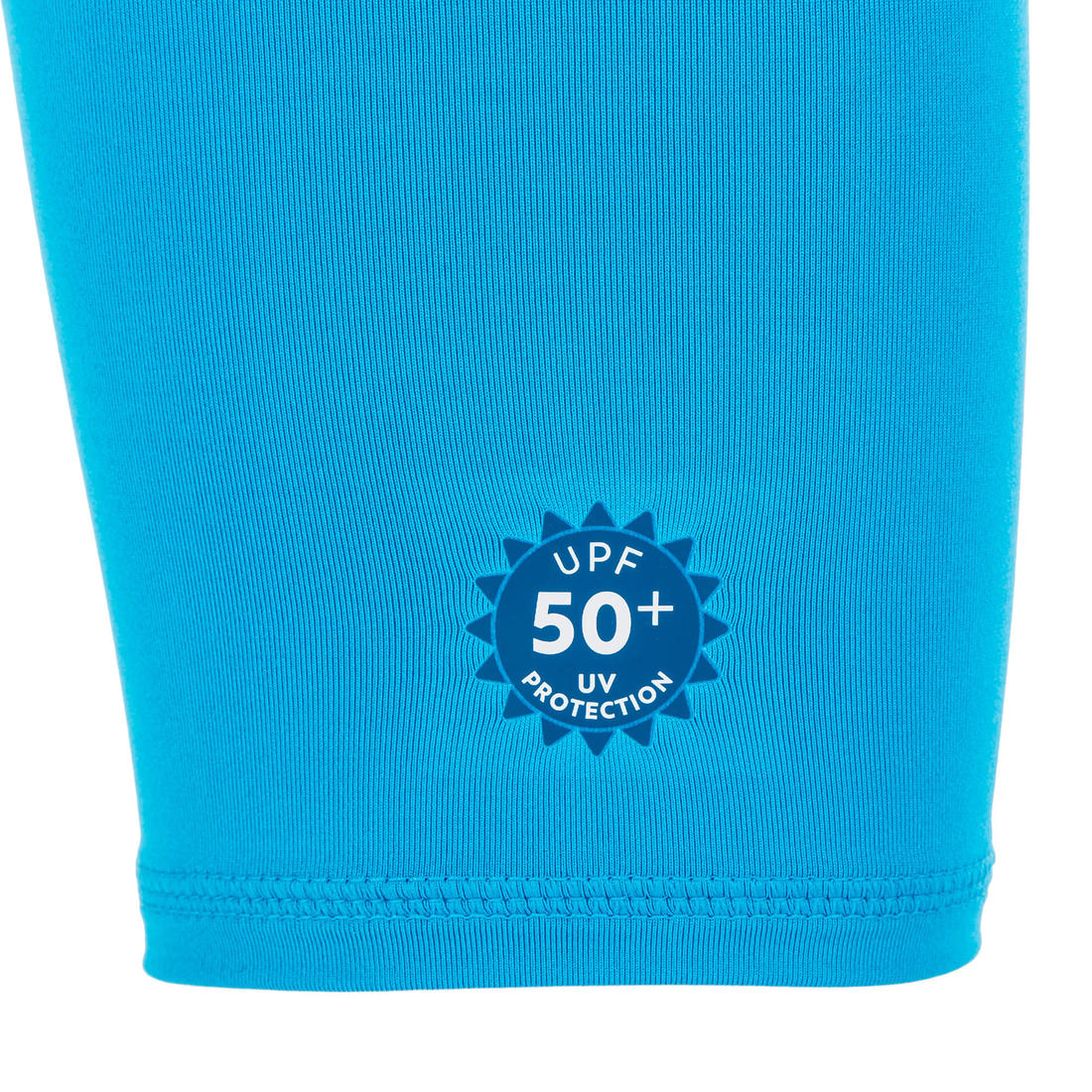 Bas de maillot court anti UV bébé / enfant bleu