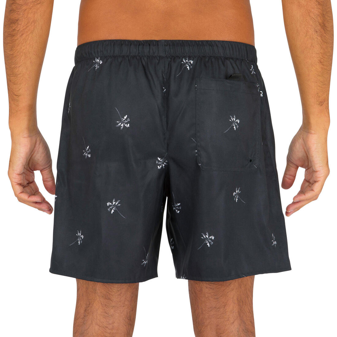 Surf boardshort court 100 Palm Black