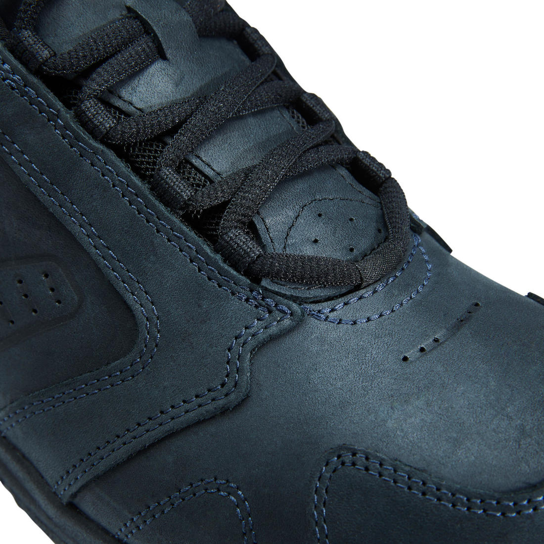 Chaussures marche urbaine homme Nakuru Waterproof imperméable cuir noir