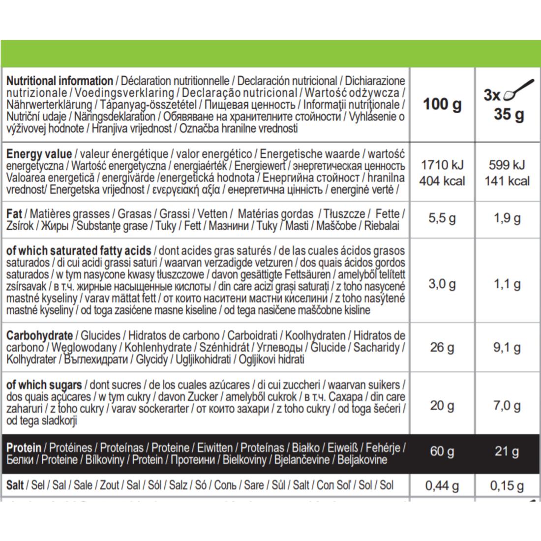 Whey protein bio chocolat 455g