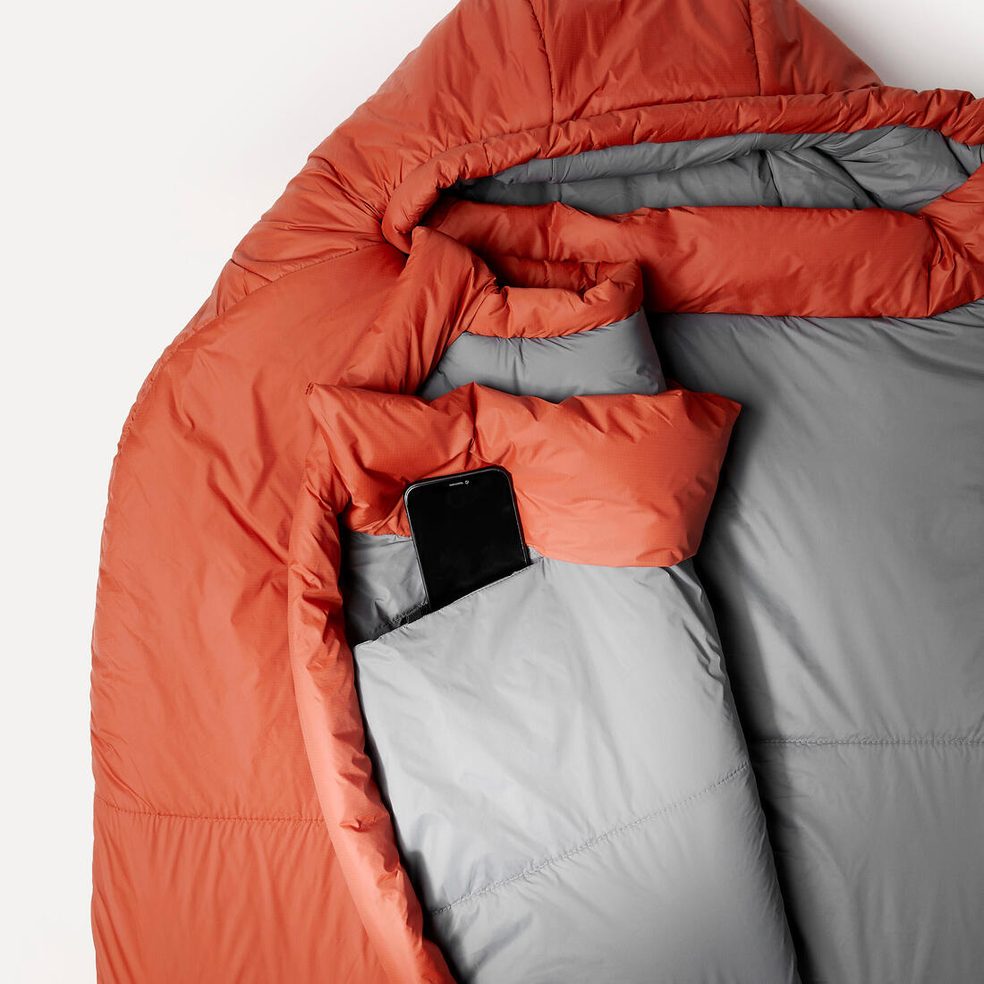 Sac de couchage de trekking - mt500 -5°c - synthétique