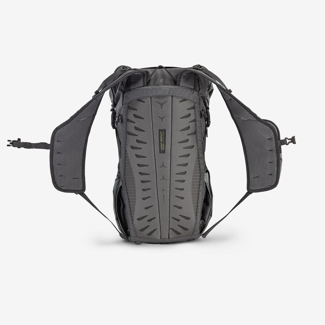 Sac à dos rolltop de randonnée montagne 22l - mh500 light vert