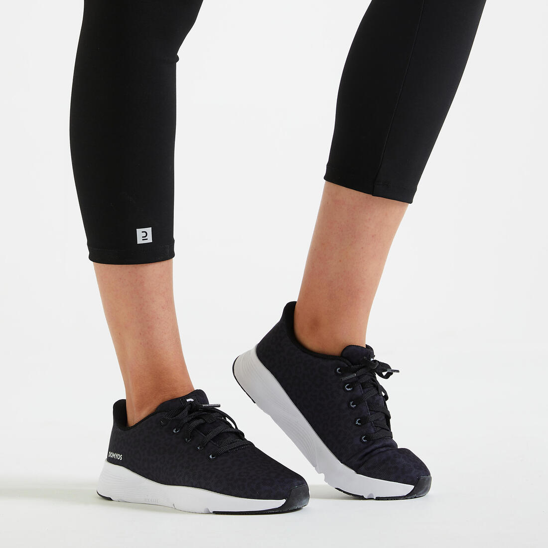 Chaussures de fitness imprimé léopard 120 Femme, révélez votre personnalité !