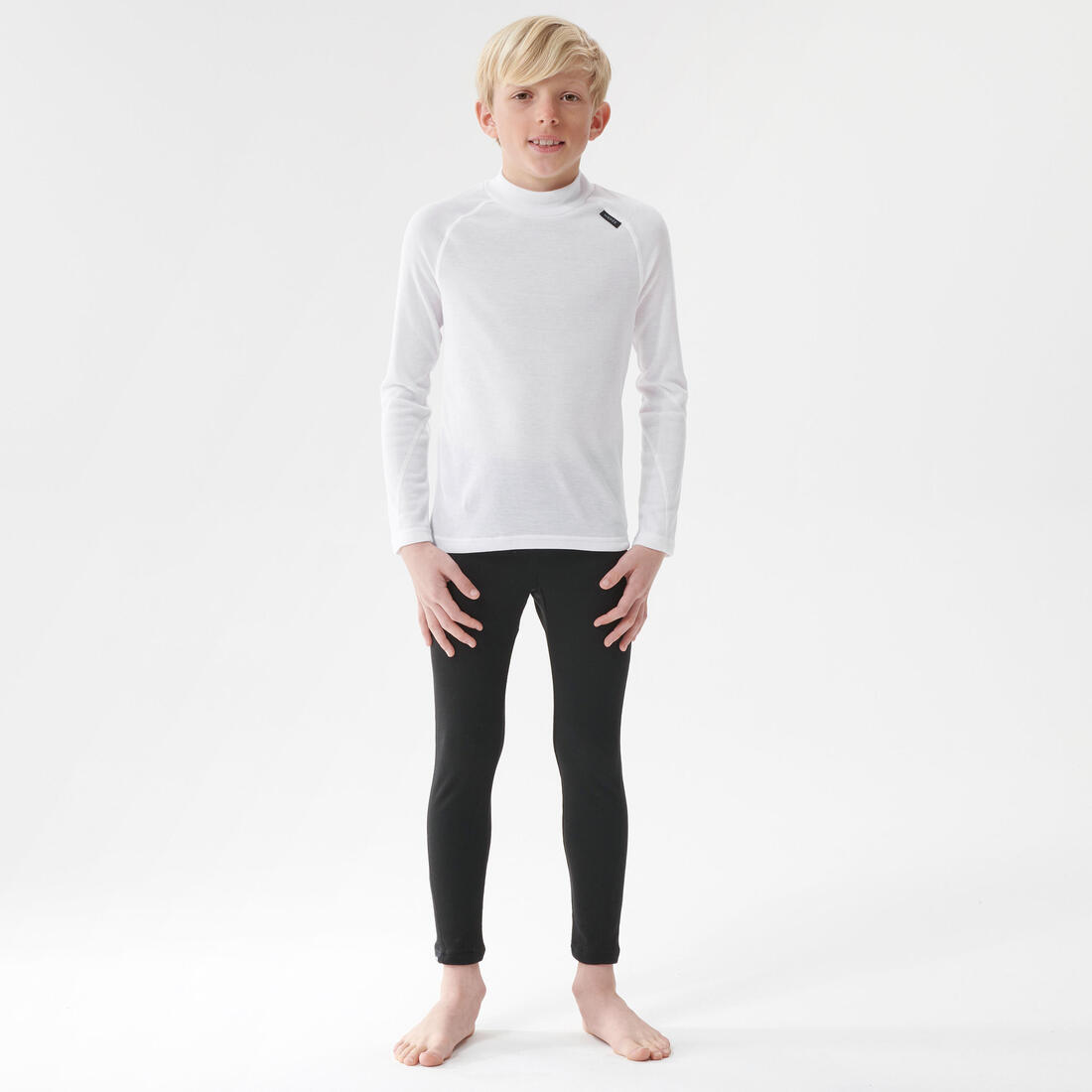 Sous-vêtement thermique de ski enfant - BL 100 haut