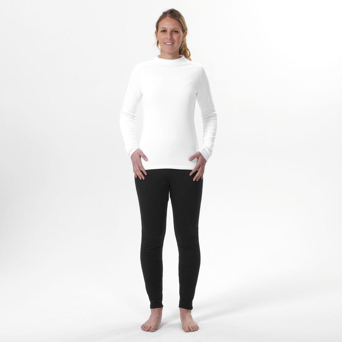 Sous-vêtement thermique de ski chaud et confort femme, BL100 haut