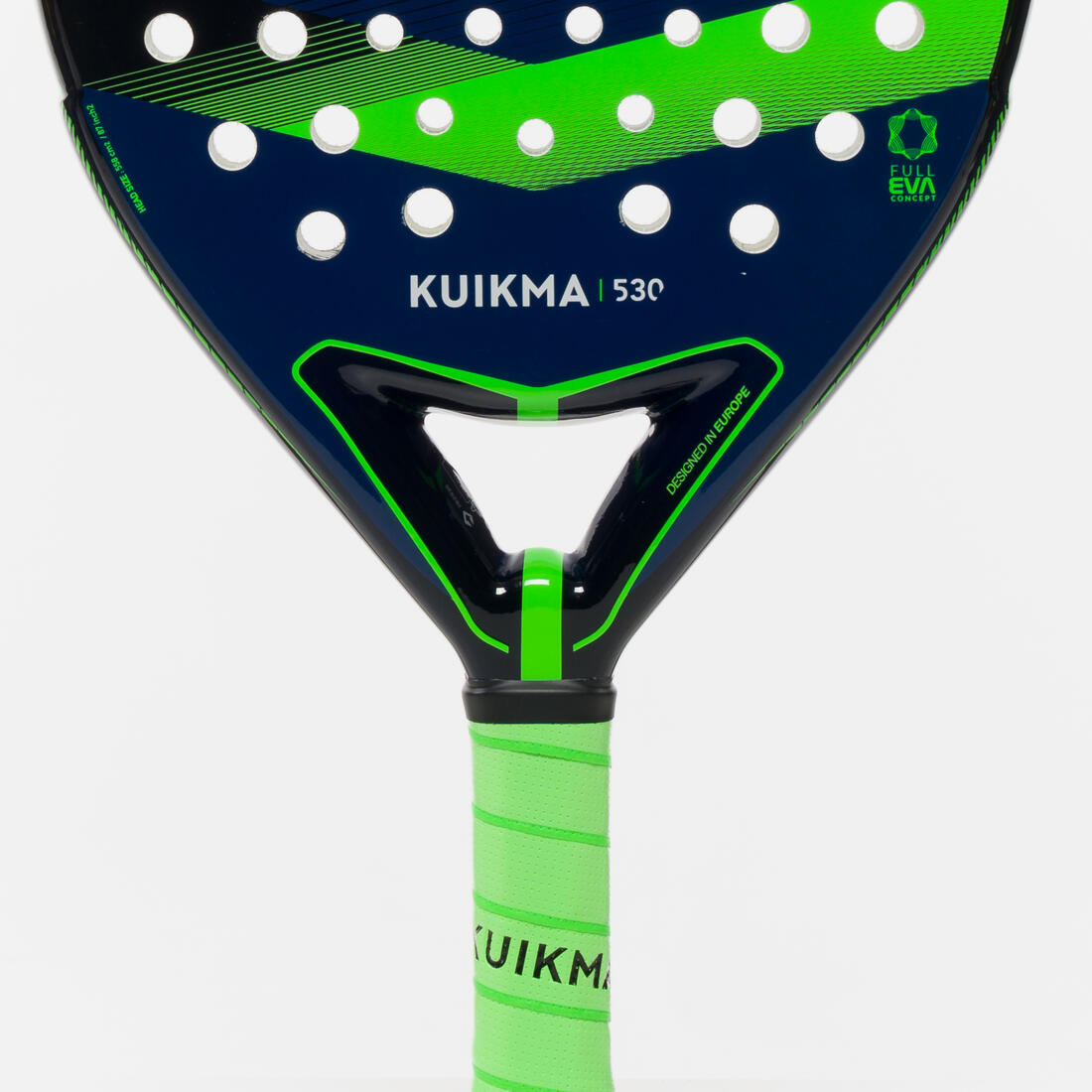 Raquette de padel adulte-Kuikma PR 530 bleu vert