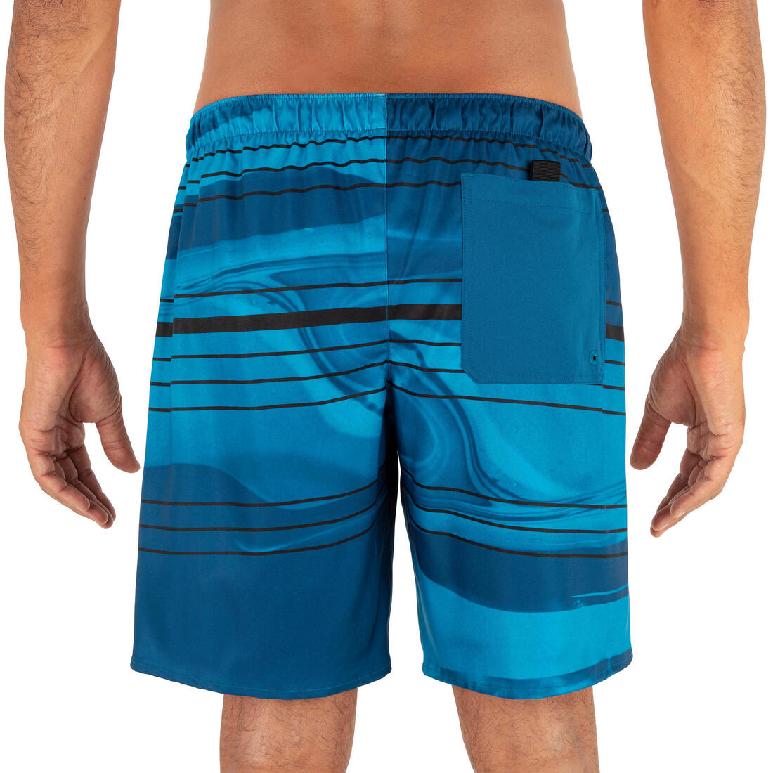 Surf boardshort standard 100 Psychi Jablack