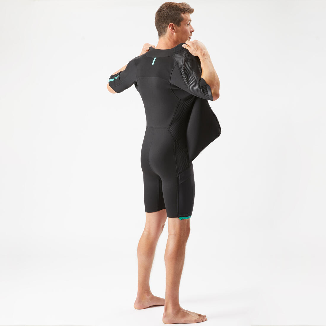 Shorty Neoprene 2mm Easy avec fermeture diagonale frontal Homme frontzip