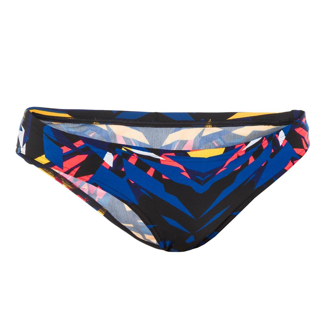 Bas de maillot de bain de natation femme Jana bleu et