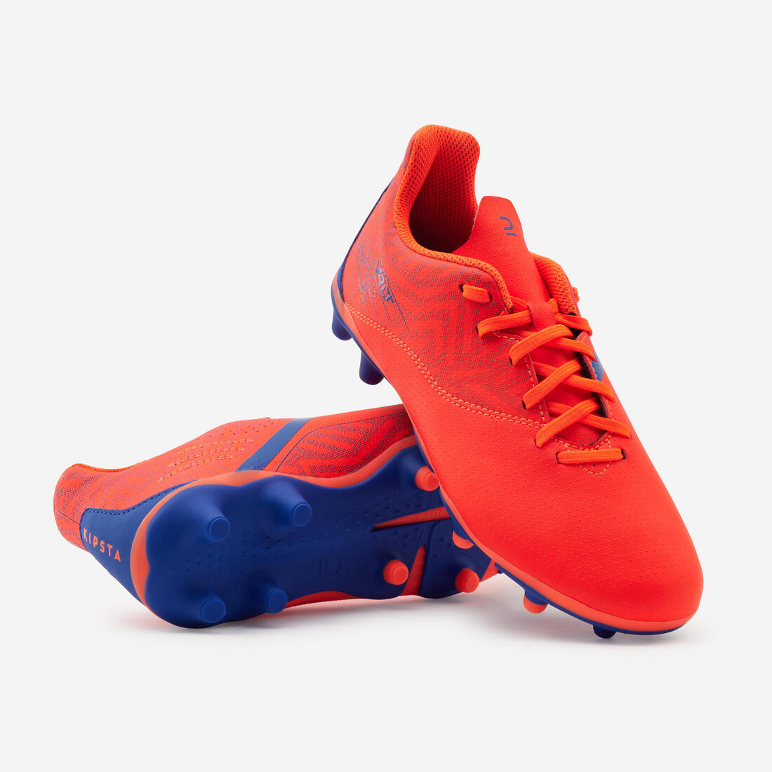 CHAUSSURES DE FOOTBALL ENFANT A LACETS VIRALTO I FG NEBULA