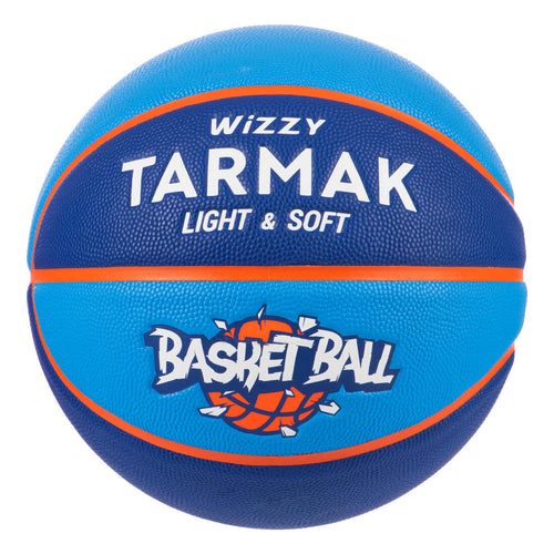 





Ballon de basket enfant Wizzy basketball bleu rose taille 5 jusqu'a 10 ans.