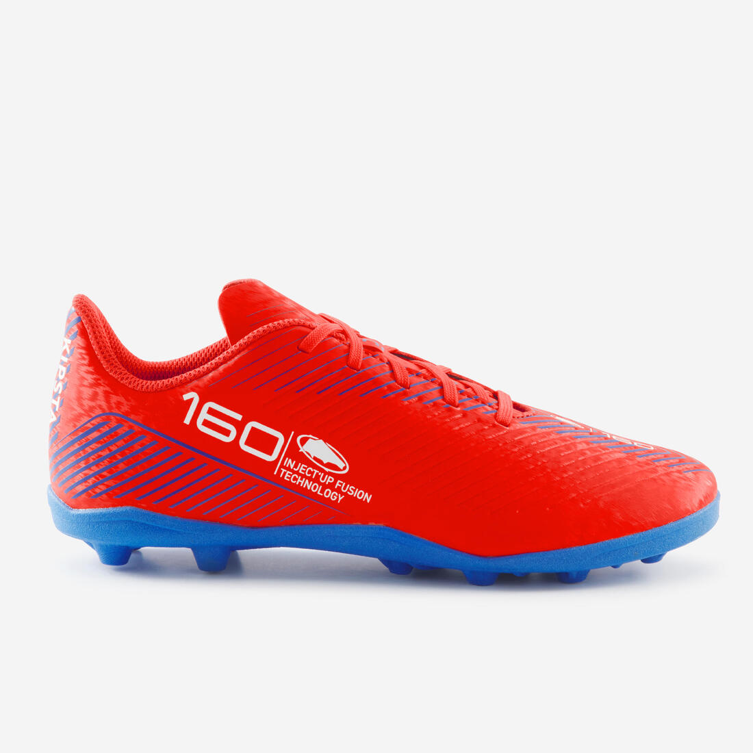 CHAUSSURES DE FOOTBALL ENFANT A LACETS 160 JR AG/FG