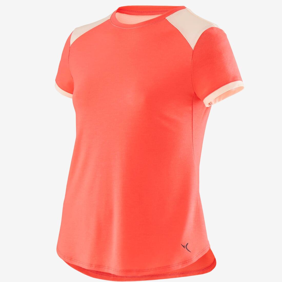 T-shirt respirant imprimé corail fille